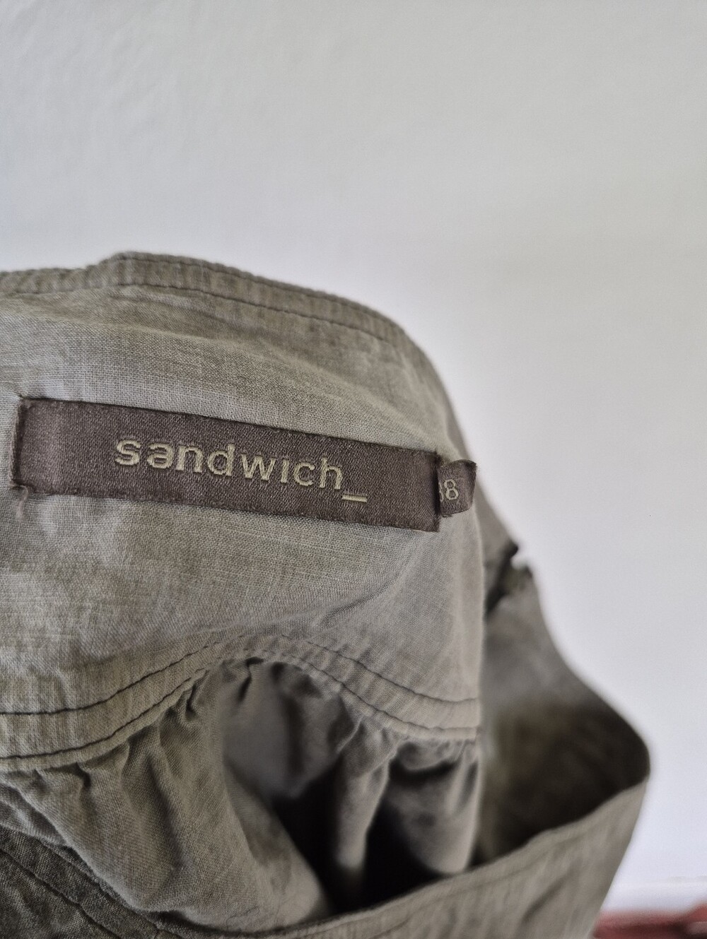 100% Cotton Skirt By Sandwich Size 38 - Picture 8 of 9